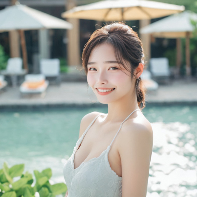 AI 顔入れ替えで生成されたコラ画像