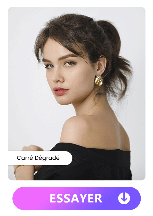 Coupes de cheveux tendances pour un visage ovale - Carré Dégradé