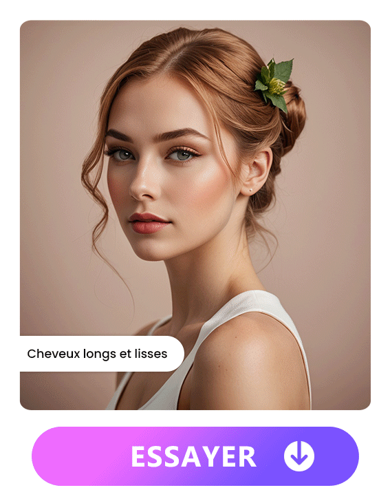 Coupes de cheveux tendances pour un visage ovale - Cheveux longs et lisses