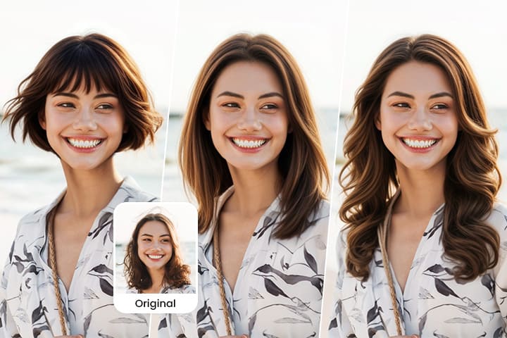 Top Hairstyles to Slim Round Faces