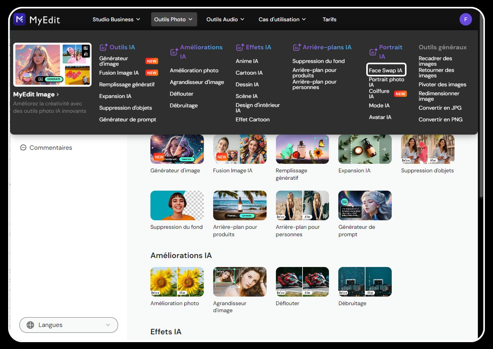 Essayer une coiffure d'Halloween virtuellement avec IA - 1