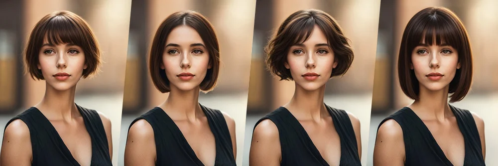 Frisuren online testen