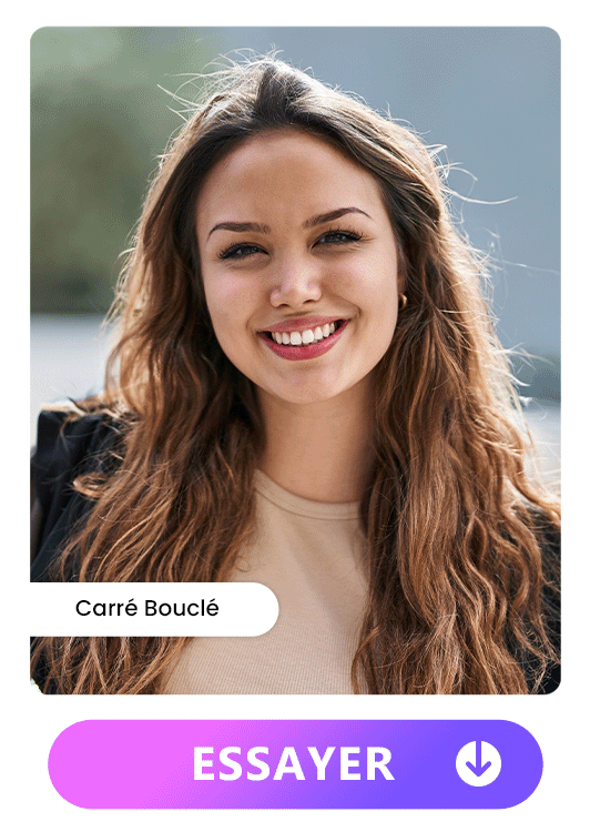 Coupes de cheveux pour femme ronde - Carré Boucles Naturelles