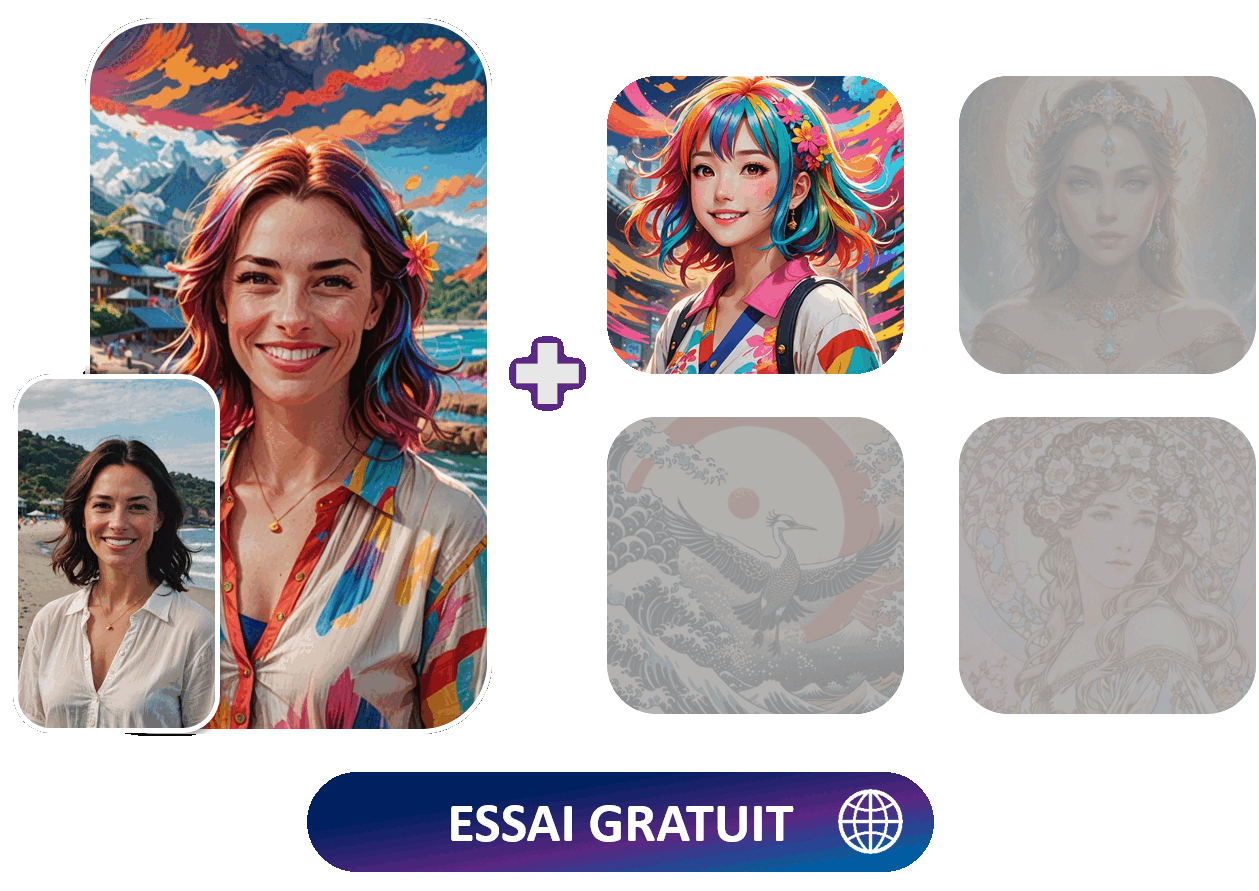 Intro fusion photo ia avec MyEdit