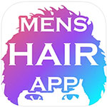 Mens hair app アプリアイコン