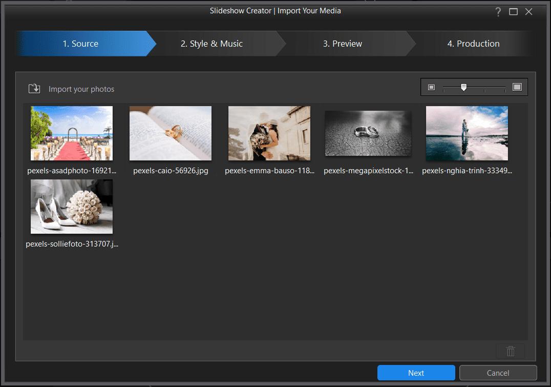 How to Create a Video from Photos Using PowerDirector Software