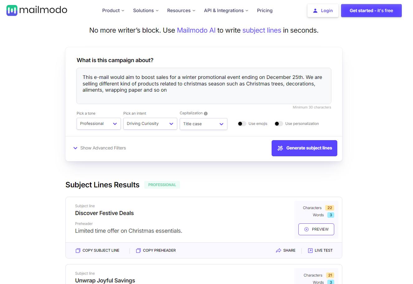 Mailmodo AI - 12 Best AI software to Write Marketing e-mails