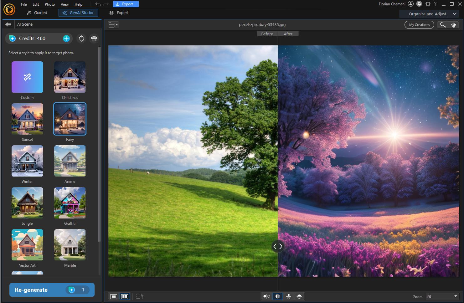 PhotoDirector - 1st best AI Software for photo editing