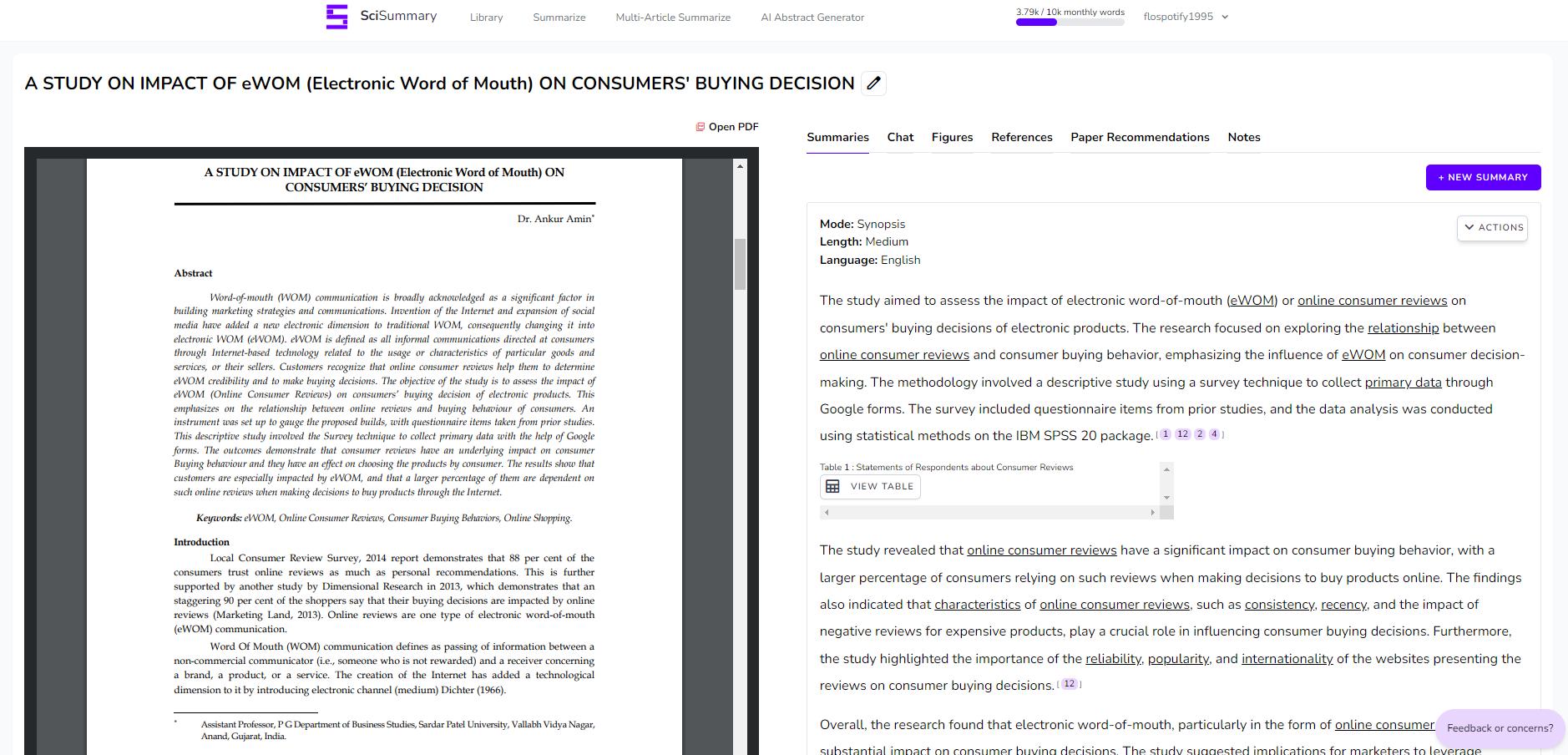 SciSummary - 10 Best AI Software to Analyze  long scientific papers
