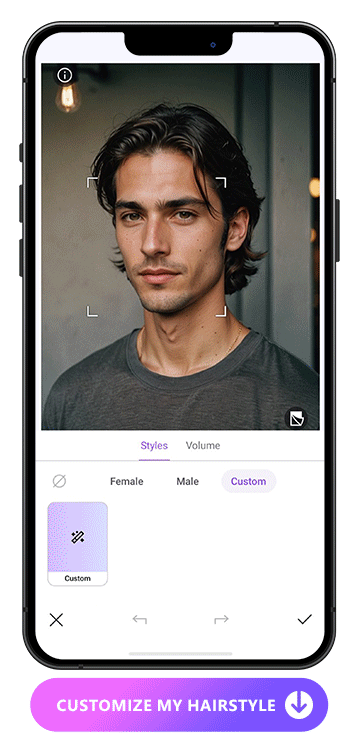 Vivid Glam - Best Male AI Hairstyle App