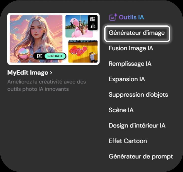 Créer une carte de noel personnalisée en ligne - Etape 1