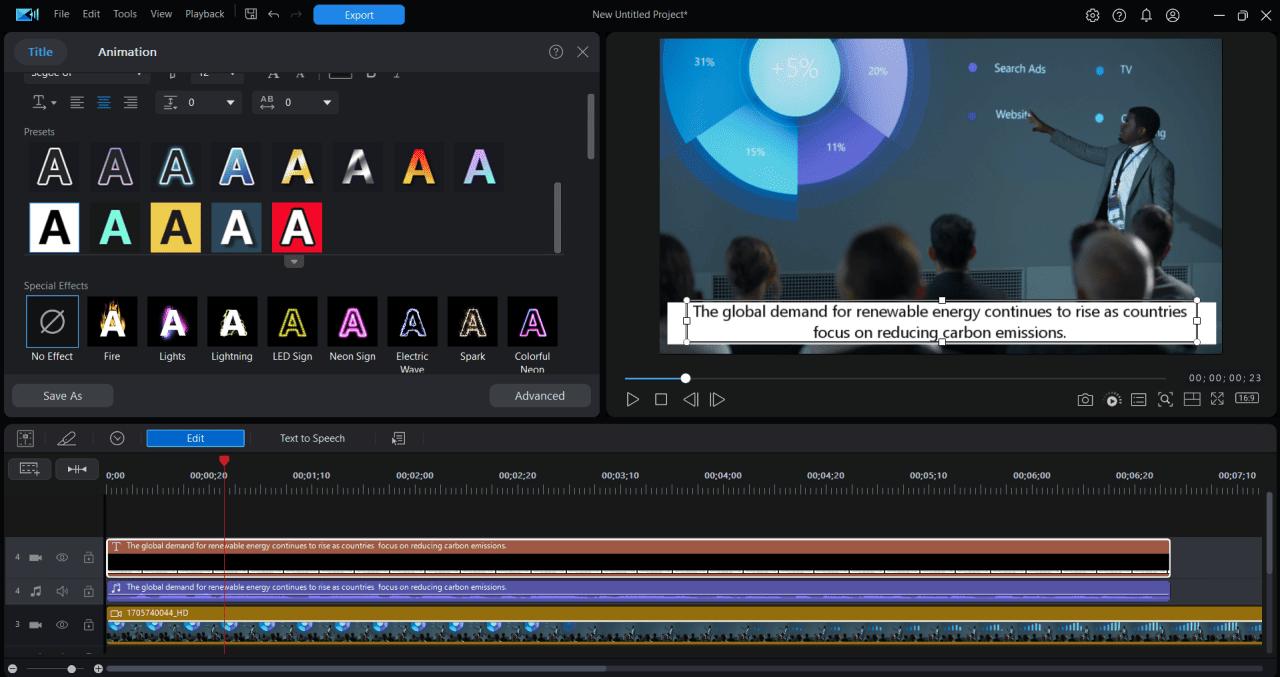 PowerDirector - Powerful video editor with voice and subtitle generators