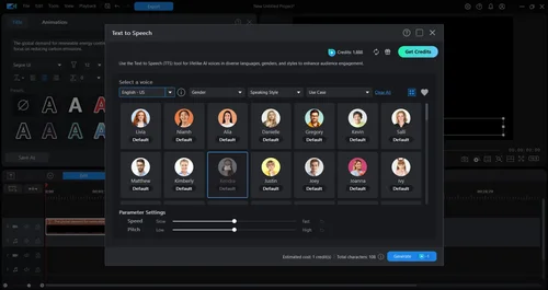 PowerDirector - Powerful software that reads text with AI