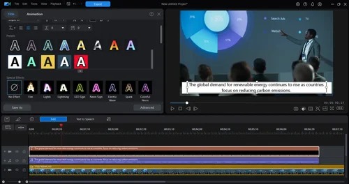 PowerDirector - Powerful video editor with voice and subtitle generators