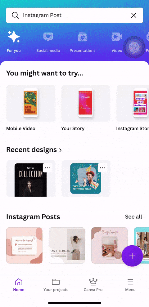 Canva Screenshot