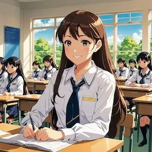 MyEdit　AI 画像生成 スタイルアニメ 生成画像