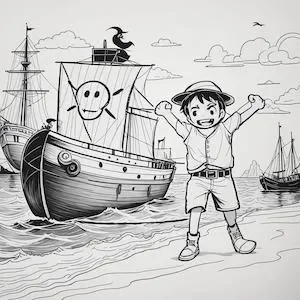 MyEdit　AI 画像生成+ プロンプト スタイルマンガ 生成その1画像