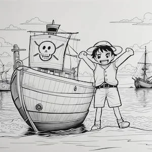 MyEdit　AI 画像生成+ プロンプト スタイルマンガ 生成その2画像