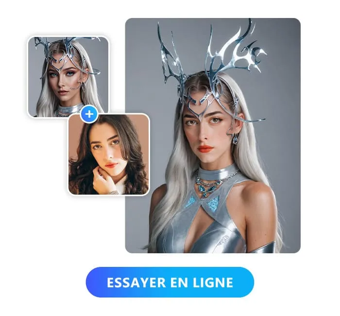 MyEdit AI Face Swap pour créer un style Y3K