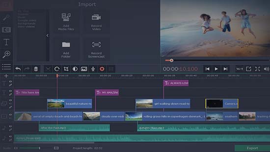 iMovie Alternative für Windows