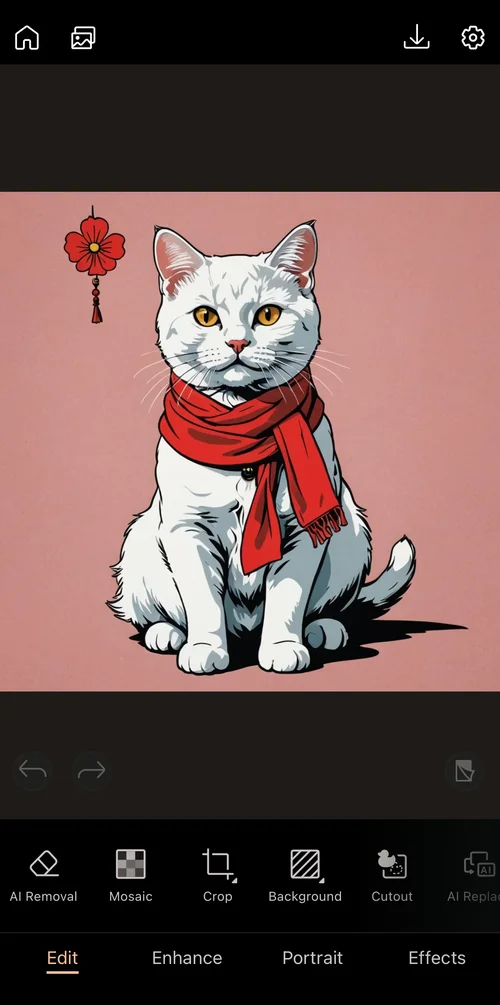 過年背景桌布模擬