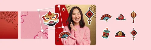 2025過年圖案免費生成！過年背景素材＆手機桌布輕鬆製作