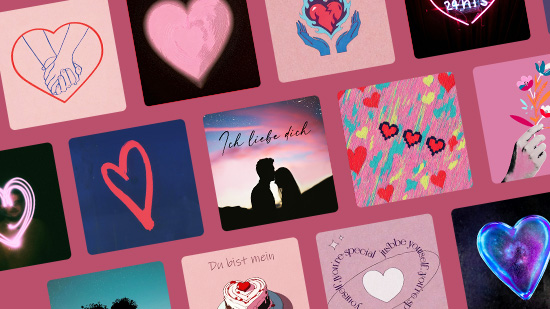 Liebesbilder für WhatsApp mit der besten App selber erstellen