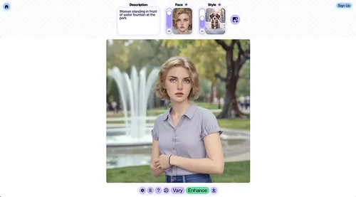 Artbreeder Screenshot