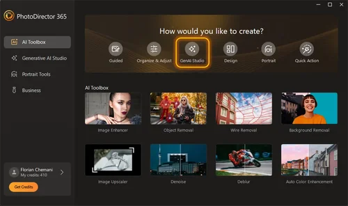 How to combine two images with AI on PC - Step 1