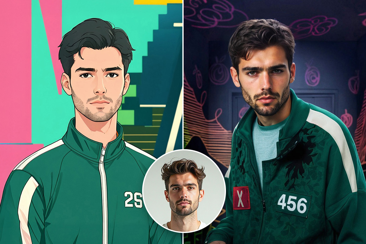 Créer un meme Squid Game