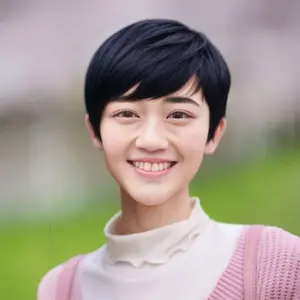 vivid glam AIヘアスタイル ショートボブ 黒