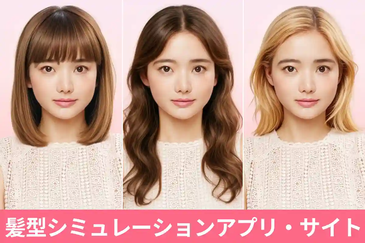 【無料】髪型をシミュレーションできるおすすめアプリ・サイト ５ 選 