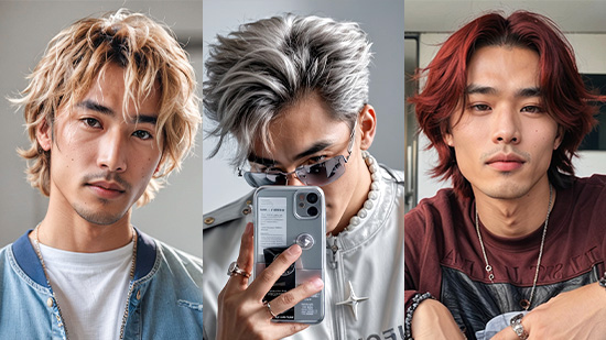 2025 8 款男生染髮推薦:亞麻灰棕色、經典金髮到復古紅棕色,還可用App模擬看看!