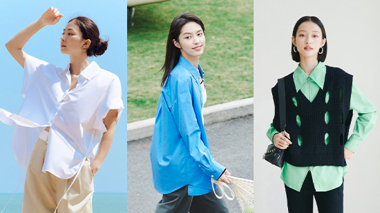 襯衫穿搭攻略！男/女生白襯衫、牛仔襯衫搭配技巧，休閒正式一次搞定