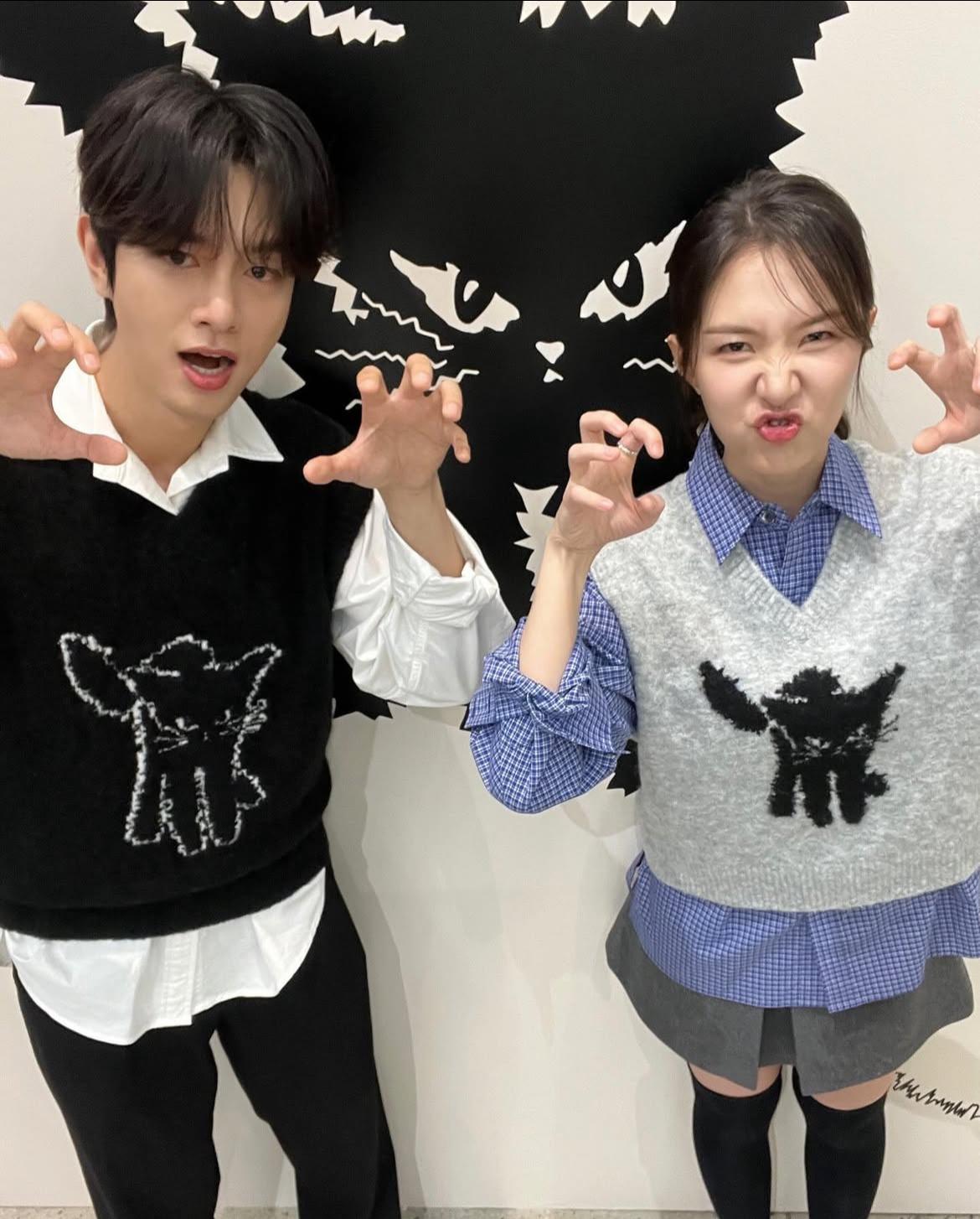 襯衫穿搭:襯衫加背心