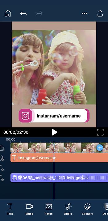 Instagram Videobearbeitung mit PowerDirector