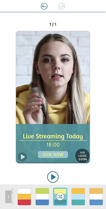 Text bearbeiten in der Instagram Vorlage