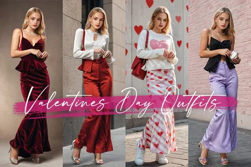 12 idées de tenues romantiques pour la Saint-Valentin 2025