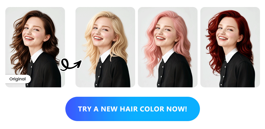 Try 2025 Trending Hair Colors with MyEdit