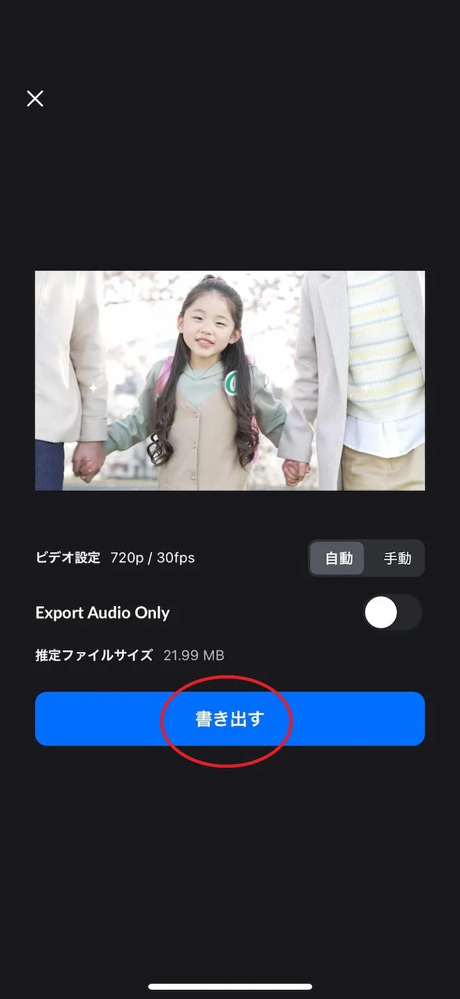 vn書き出し画面