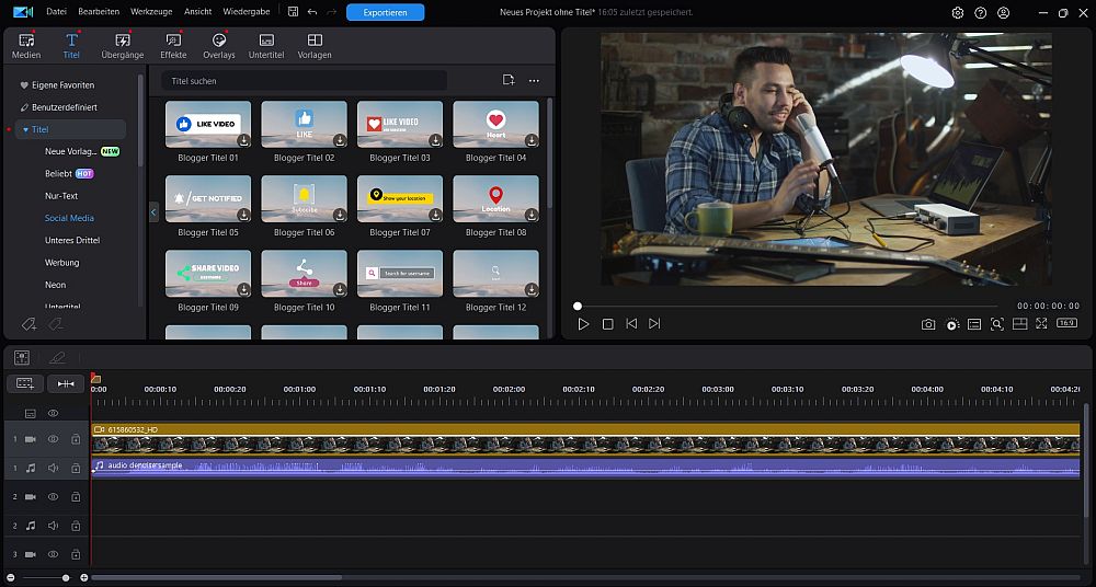 Podcast Software Director Suite 365