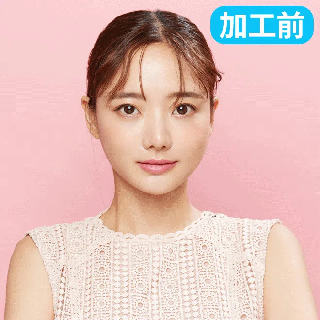 PhotoDirector AI ビジネス写真女性のサンプル