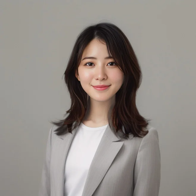 PhotoDirector AI ビジネス写真 適用後画像