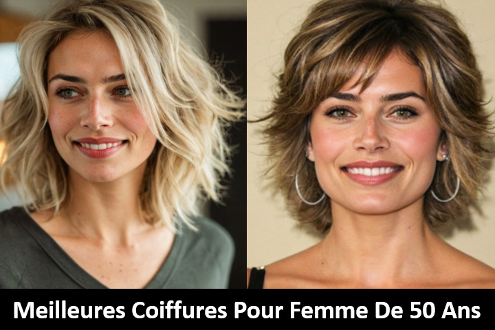 Les 10 coiffures à essayer pour rajeunir une femme de 50 ans