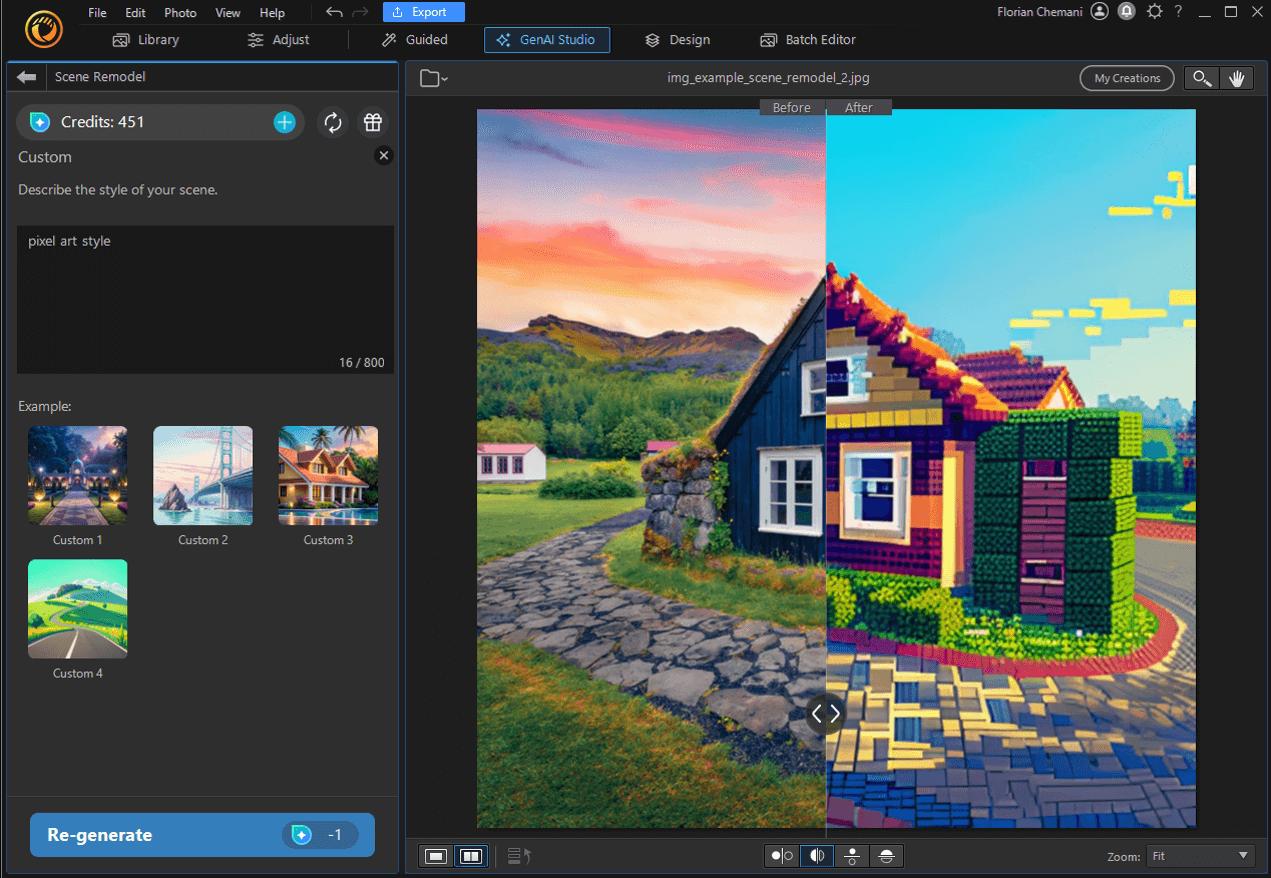 PhotoDirector - The Best Free Pixel Art Software