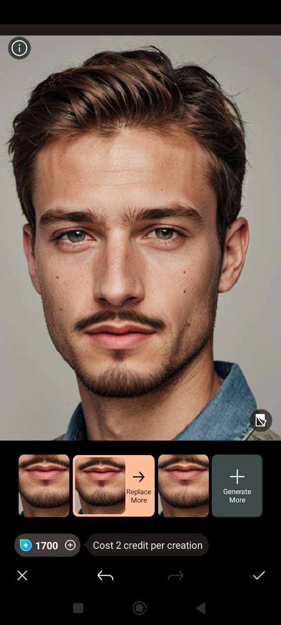 Créer un bouc moustache virtuellement