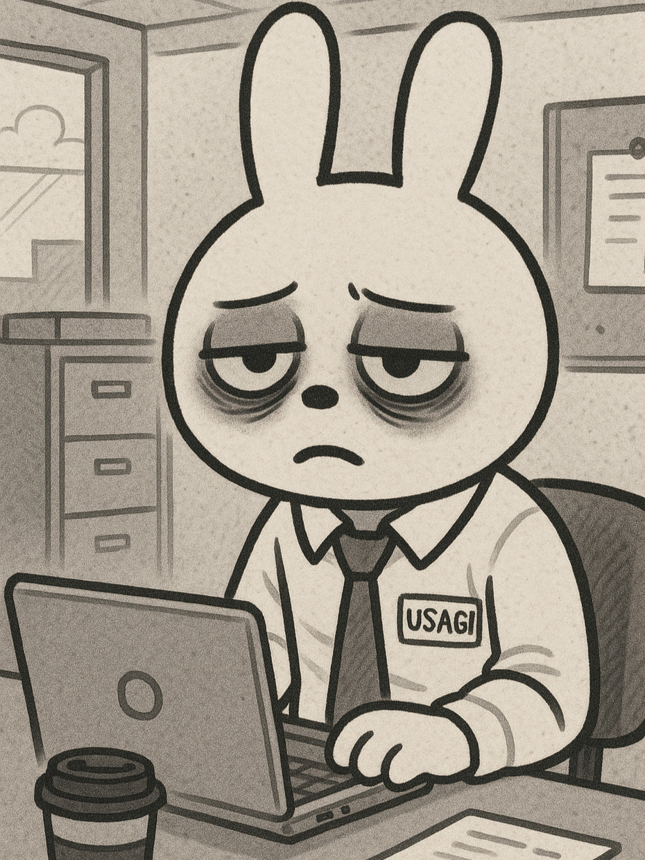 chatgpt 生成厭世卡通頭像指令