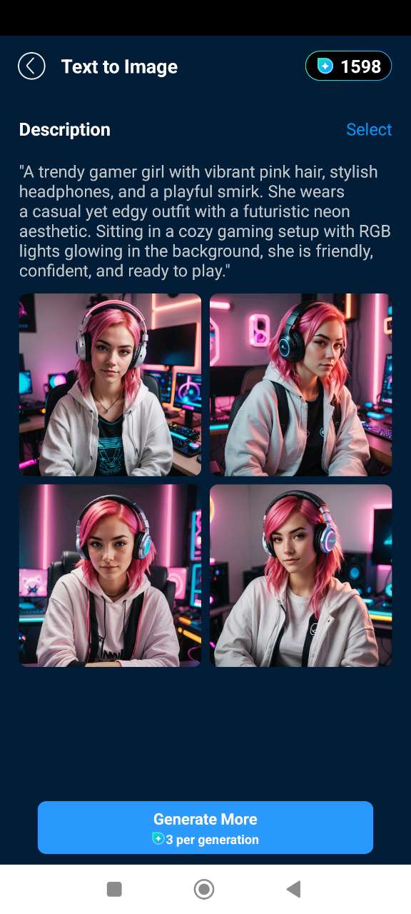 PowerDirector App AI Talking Girlfriend