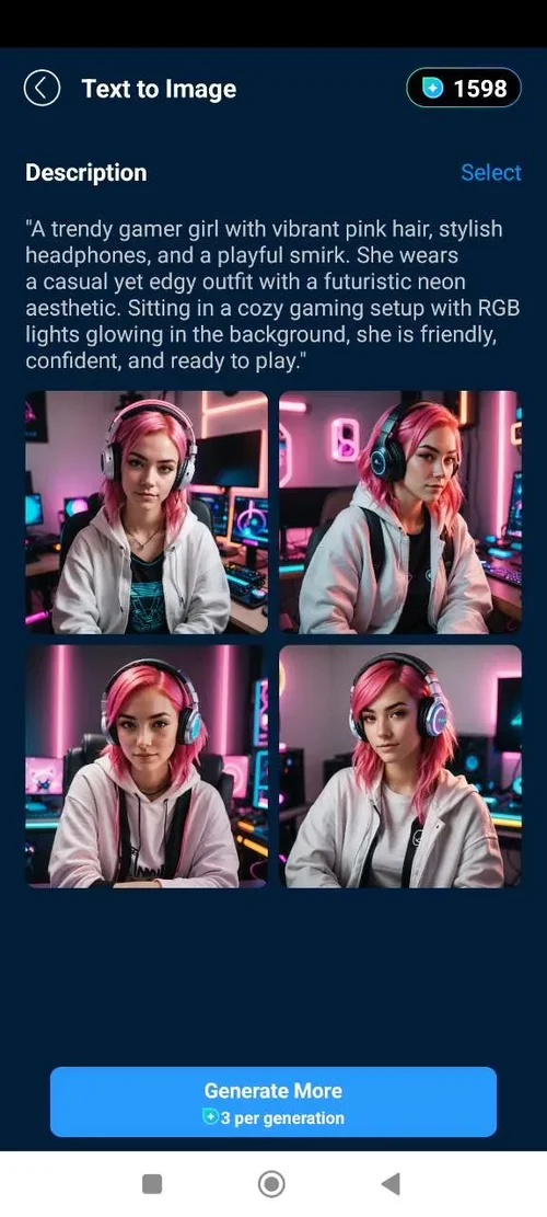 PowerDirector App AI Talking Girlfriend