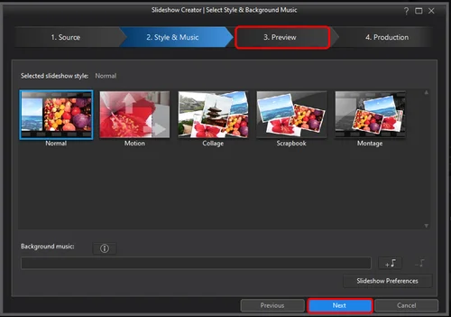 PowerDirector - Preview